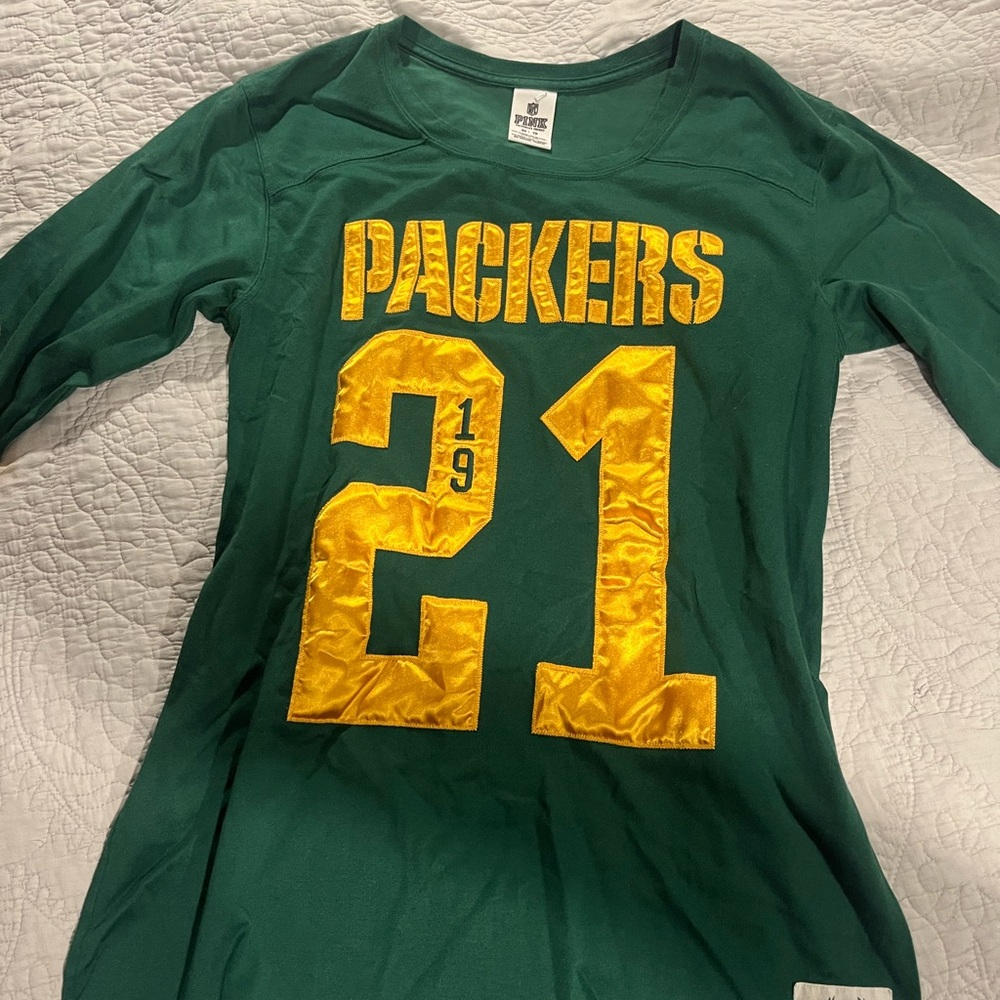 PINK Victoria's Secret NFL Green Bay Packers Jersey